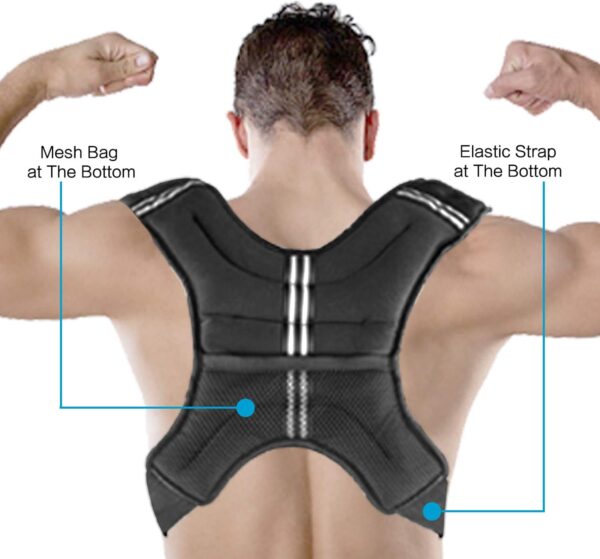 Body Weight Vests Adjustable for Running - Image 3