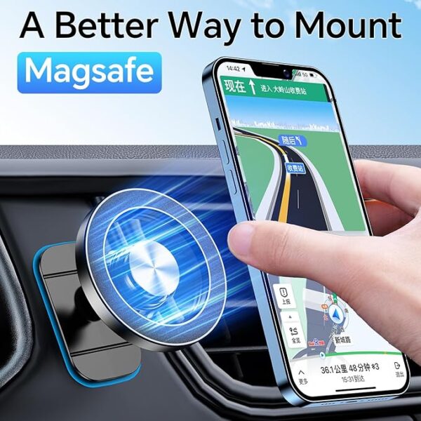 Magnetic Phone Holder for Car Phone - Image 3