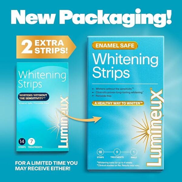 Teeth Whitening Strips 9 Treatments - Image 2
